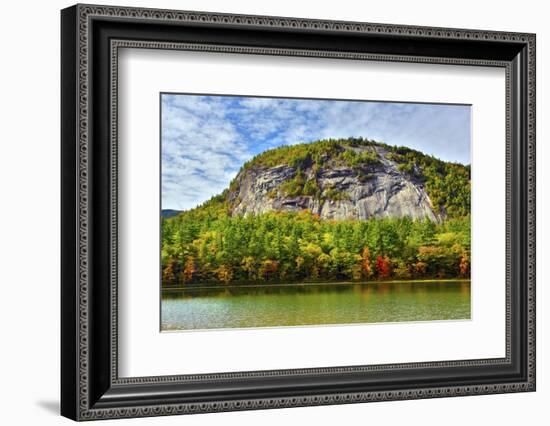 Autumn Echo Lake State Park, New Hampshire, USA-Michel Hersen-Framed Photographic Print