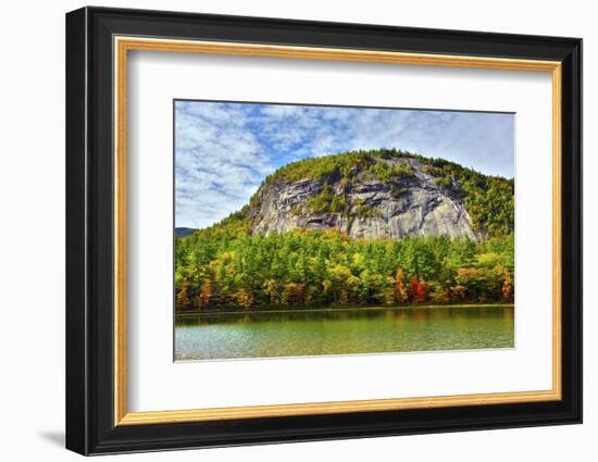 Autumn Echo Lake State Park, New Hampshire, USA-Michel Hersen-Framed Photographic Print