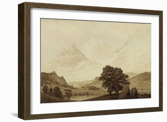 Autumn, Evening, Maturity, from the Seasons, Times of Day, and Ages of Man Cycle, 1803-Caspar David Friedrich-Framed Giclee Print