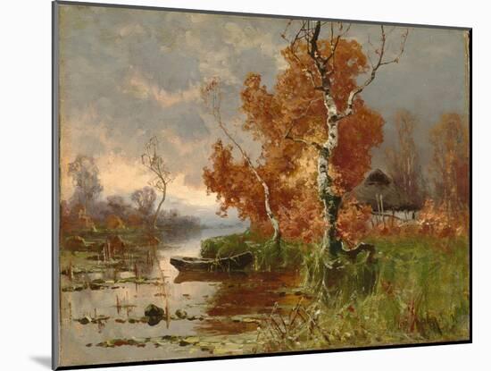 Autumn Evening-Juli Julievich Klever-Mounted Giclee Print