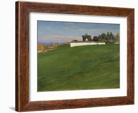 Autumn Farm-Michael Budden-Framed Giclee Print