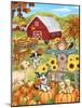 Autumn Farm-MAKIKO-Mounted Giclee Print