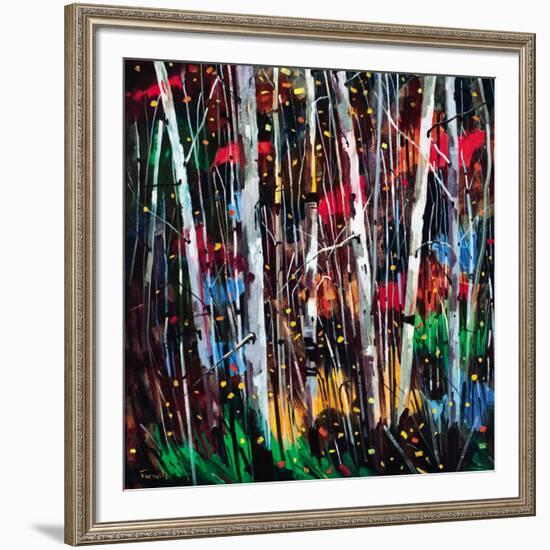 Autumn Fireworks-Graham Forsythe-Framed Art Print