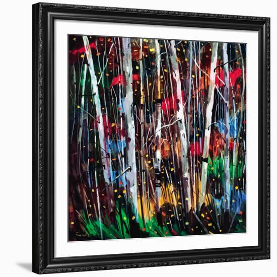 Autumn Fireworks-Graham Forsythe-Framed Art Print