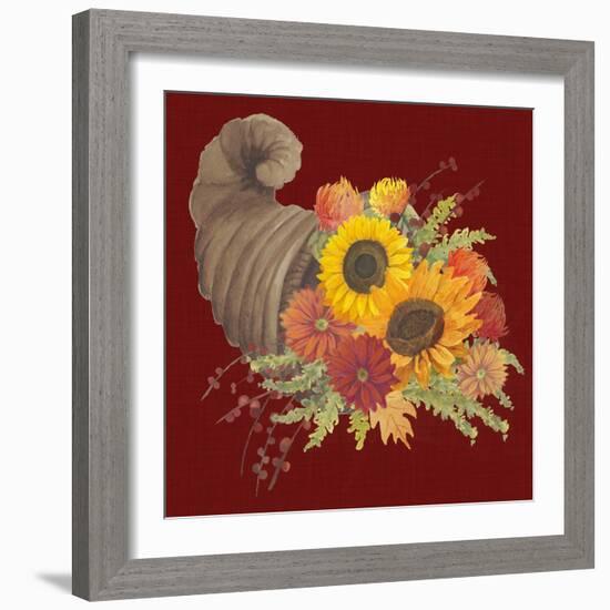 Autumn Floral III-Grace Popp-Framed Art Print