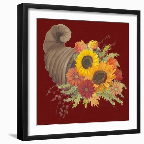 Autumn Floral III-Grace Popp-Framed Art Print