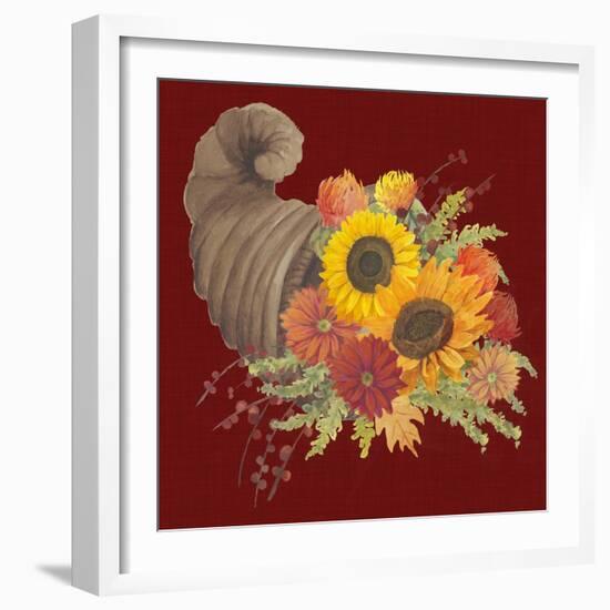 Autumn Floral III-Grace Popp-Framed Art Print