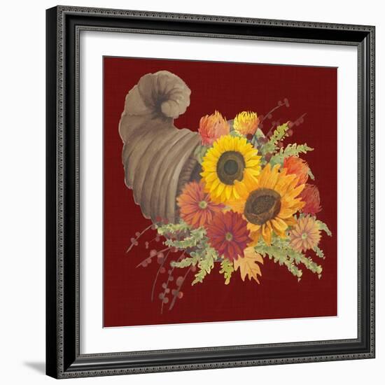 Autumn Floral III-Grace Popp-Framed Art Print