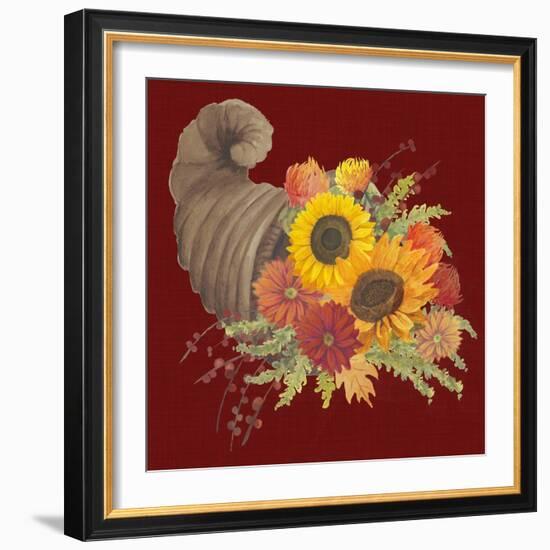 Autumn Floral III-Grace Popp-Framed Art Print