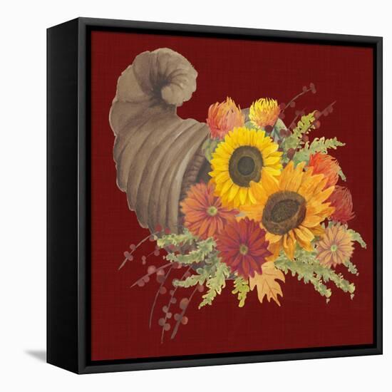 Autumn Floral III-Grace Popp-Framed Stretched Canvas