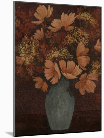Autumn Floral Shadows II-Grace Popp-Mounted Art Print