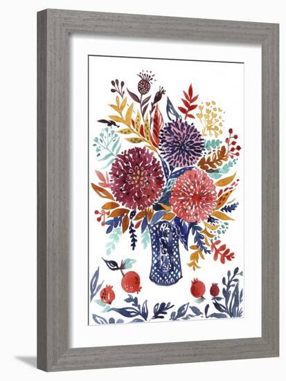 Autumn Florals 2-Irina Trzaskos Studio-Framed Giclee Print