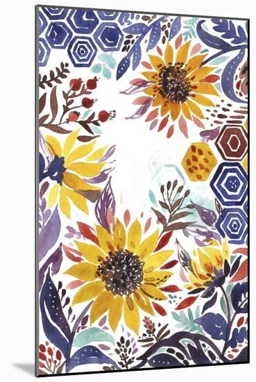 Autumn Florals 3-Irina Trzaskos Studio-Mounted Giclee Print