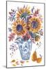 Autumn Florals 4-Irina Trzaskos Studio-Mounted Giclee Print
