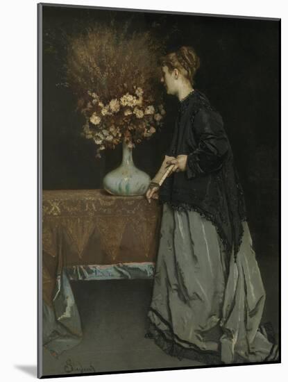 Autumn Flowers, 1867-Alfred Stevens-Mounted Giclee Print