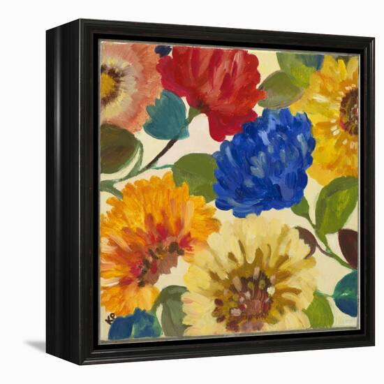 Autumn Flowers 2-Kim Parker-Framed Premier Image Canvas