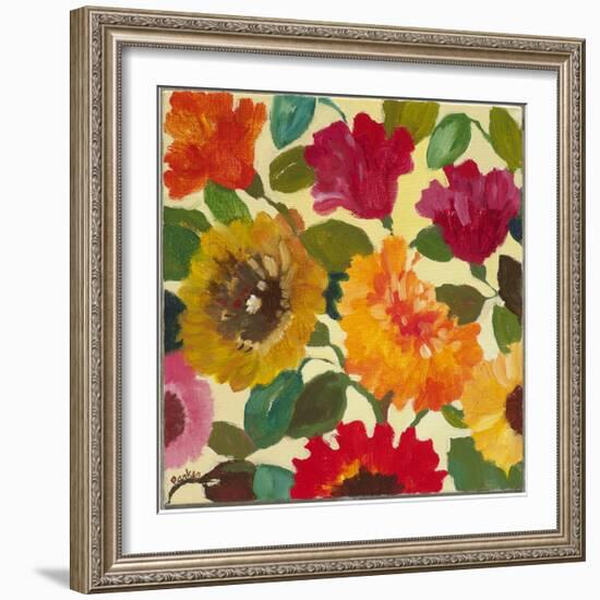 Autumn Flowers 3-Kim Parker-Framed Giclee Print