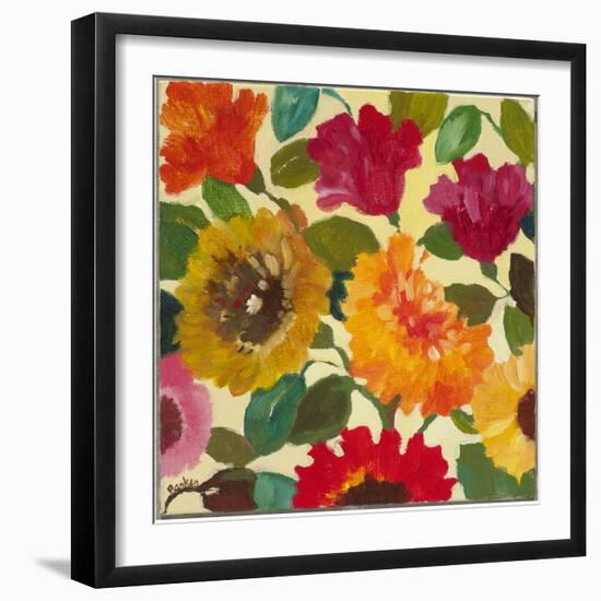 Autumn Flowers 3-Kim Parker-Framed Giclee Print