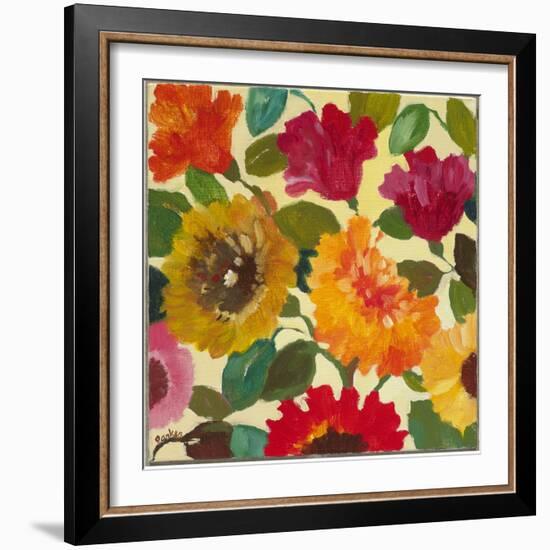 Autumn Flowers 3-Kim Parker-Framed Giclee Print