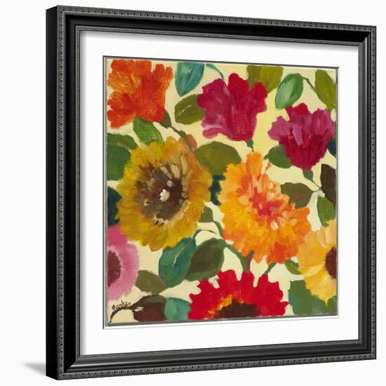 Autumn Flowers 3-Kim Parker-Framed Giclee Print