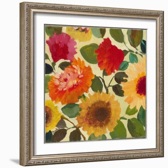 Autumn Flowers 4-Kim Parker-Framed Giclee Print