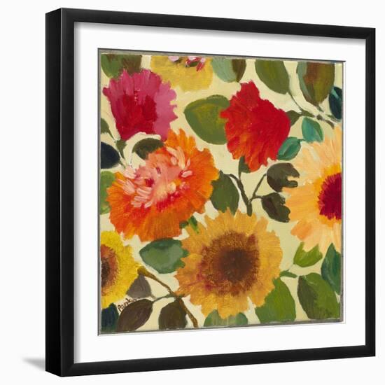 Autumn Flowers 4-Kim Parker-Framed Giclee Print