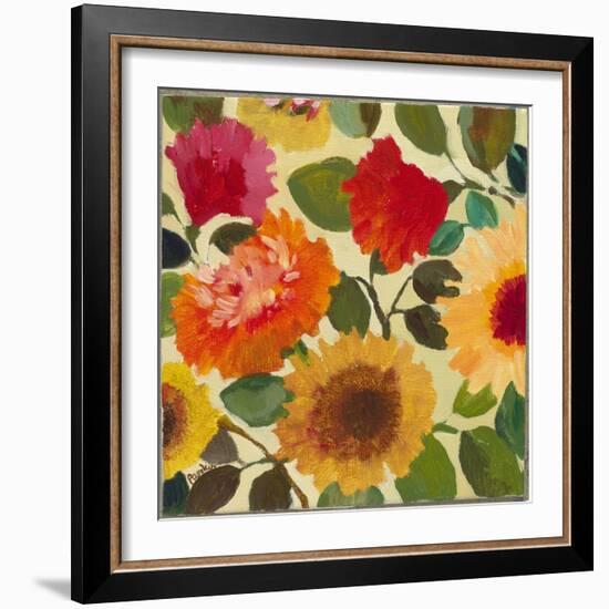 Autumn Flowers 4-Kim Parker-Framed Giclee Print