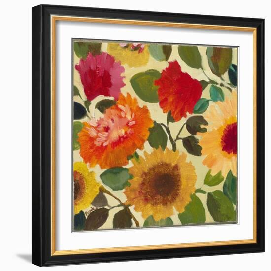 Autumn Flowers 4-Kim Parker-Framed Giclee Print