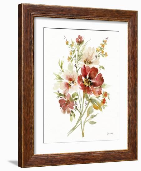 Autumn Flowers II-Leslie Trimbach-Framed Art Print