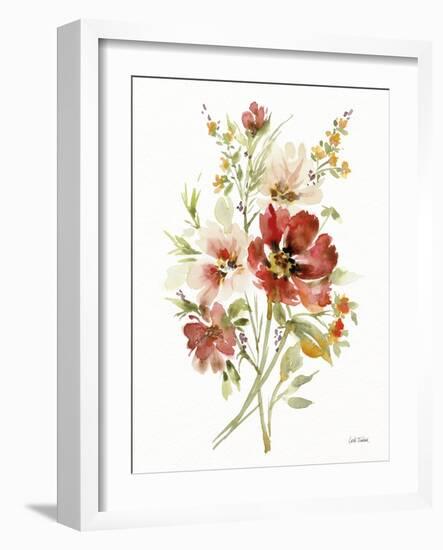 Autumn Flowers II-Leslie Trimbach-Framed Art Print