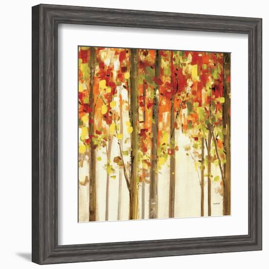 Autumn Forest Study II-Lisa Audit-Framed Art Print