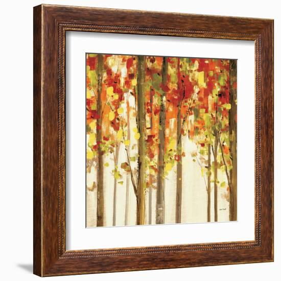 Autumn Forest Study II-Lisa Audit-Framed Art Print