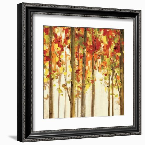 Autumn Forest Study II-Lisa Audit-Framed Art Print