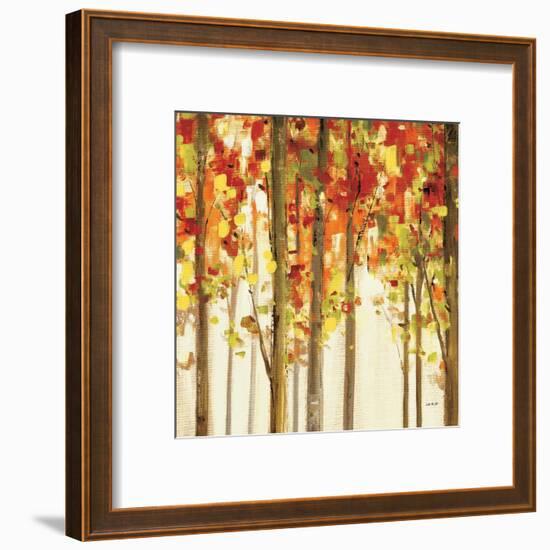 Autumn Forest Study II-Lisa Audit-Framed Art Print