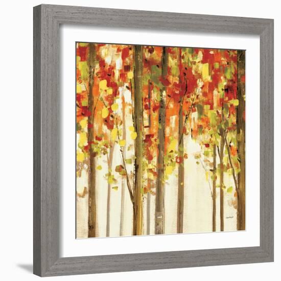 Autumn Forest Study II-Lisa Audit-Framed Art Print