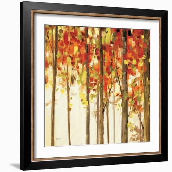 Autumn Forest Study III-Lisa Audit-Framed Art Print