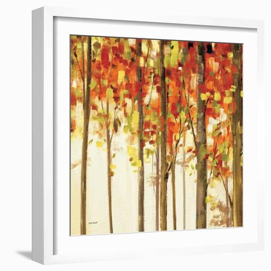 Autumn Forest Study III-Lisa Audit-Framed Art Print