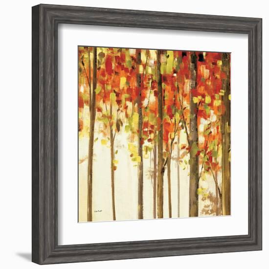 Autumn Forest Study III-Lisa Audit-Framed Art Print