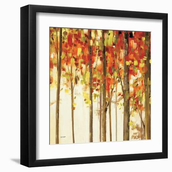 Autumn Forest Study III-Lisa Audit-Framed Art Print