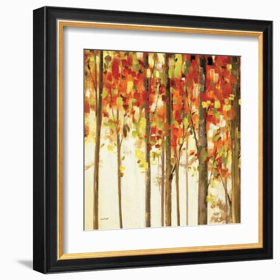 Autumn Forest Study III-Lisa Audit-Framed Art Print