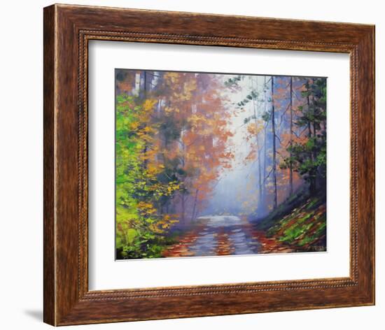 Autumn Forest-Graham Gercken-Framed Art Print