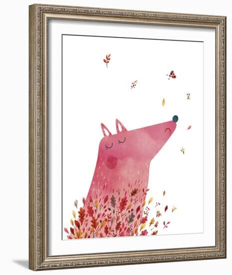 Autumn Fox-Clara Wells-Framed Giclee Print