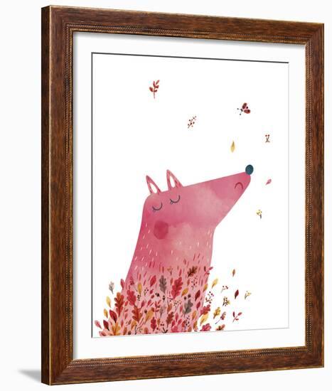 Autumn Fox-Clara Wells-Framed Giclee Print