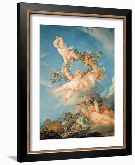 Autumn, from a Series of the Four Seasons in the Salle Du Conseil-Francois Boucher-Framed Giclee Print