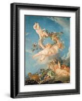 Autumn, from a Series of the Four Seasons in the Salle Du Conseil-Francois Boucher-Framed Giclee Print