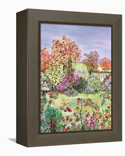 Autumn from the Four Seasons (One of a Set of Four)-Hilary Jones-Framed Premier Image Canvas