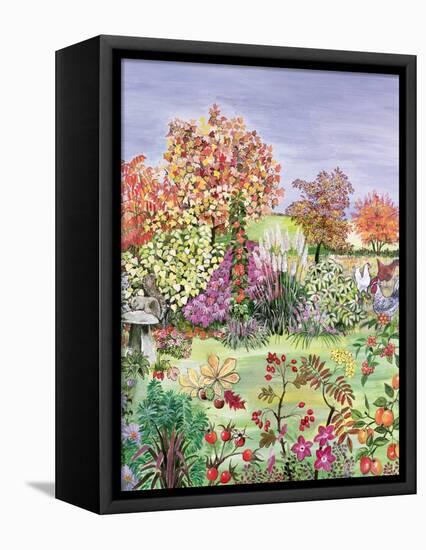 Autumn from the Four Seasons (One of a Set of Four)-Hilary Jones-Framed Premier Image Canvas