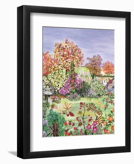 Autumn from the Four Seasons (One of a Set of Four)-Hilary Jones-Framed Giclee Print