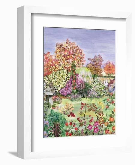 Autumn from the Four Seasons (One of a Set of Four)-Hilary Jones-Framed Giclee Print