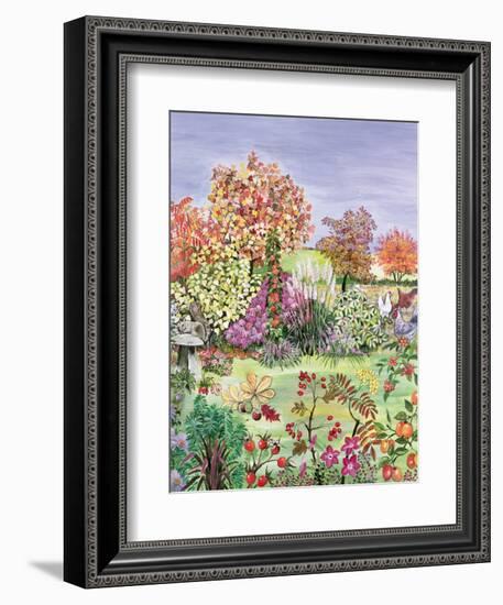 Autumn from the Four Seasons (One of a Set of Four)-Hilary Jones-Framed Giclee Print